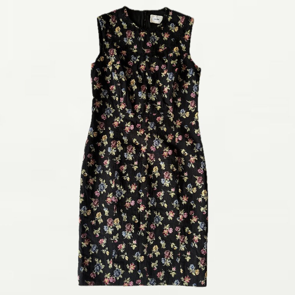 Erdem Floral Print Knee-Length Dress